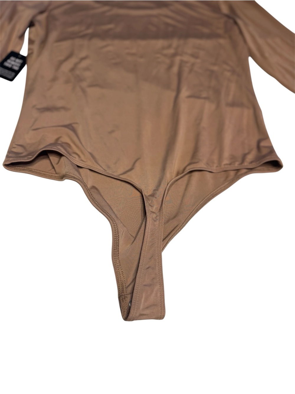 NWT Express Long Sleeve Bodysuit in Taupe - Picture 5 of 6